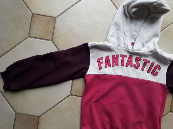 Sweat a capuche fille Gemo  8 ans - photo numéro 3