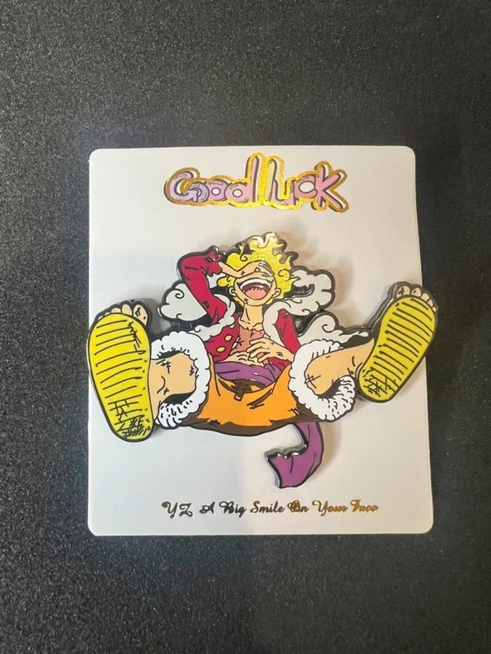 Pins One Piece Monkey D Luffy Gear 5 - photo numéro 2