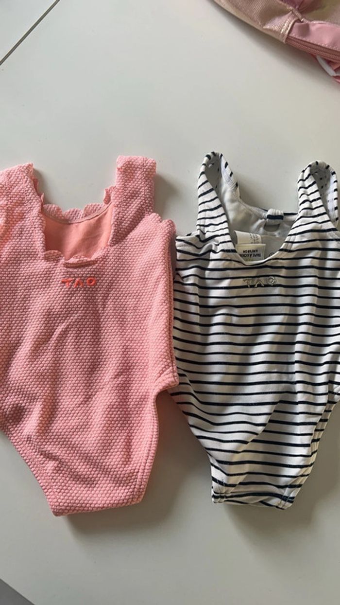 Lot de 2 maillot de bain tao 6 mois - photo numéro 5