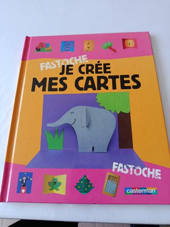 Vend livre fastoche je crée mes cartes 