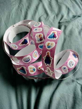 Stickers la reine des neiges