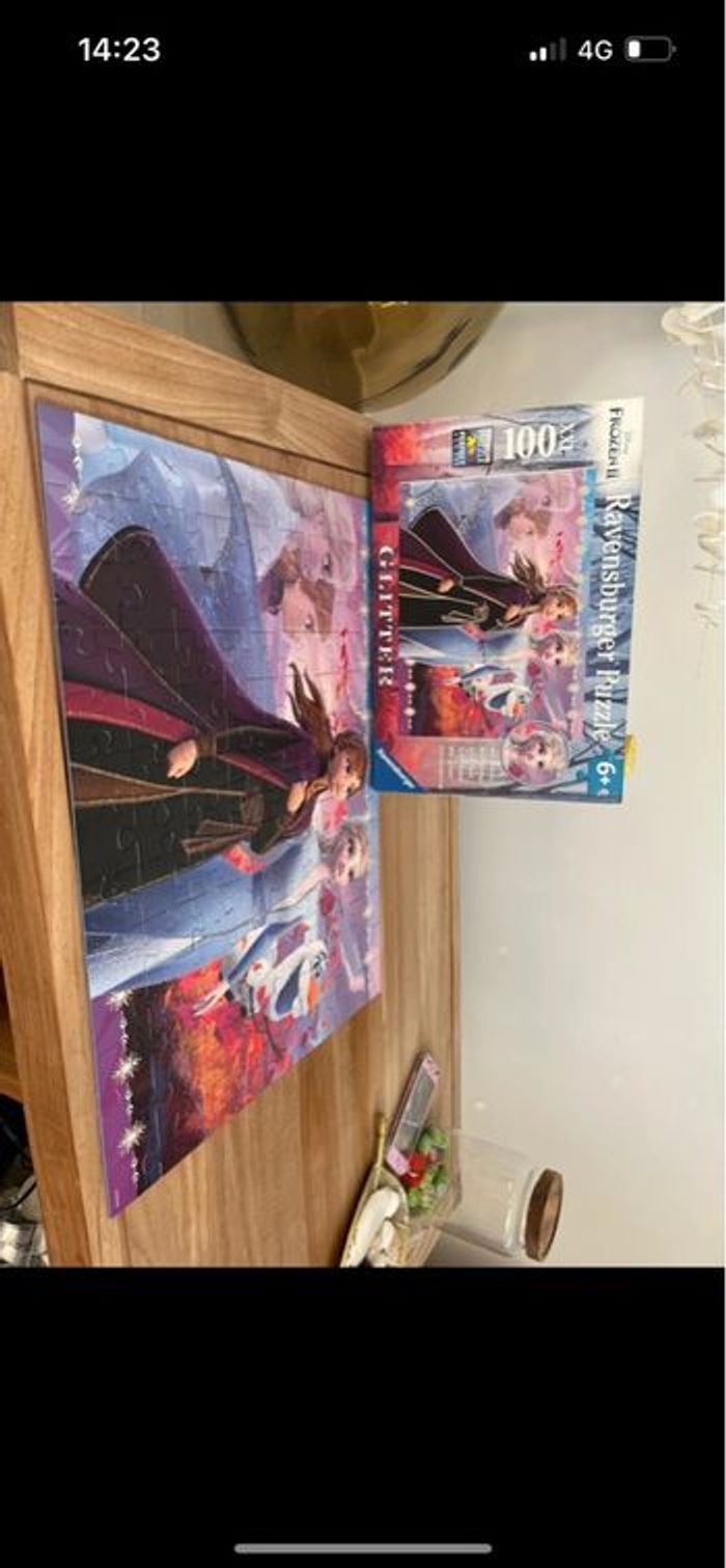 Puzzle scintillant Reine des neiges II - photo numéro 5