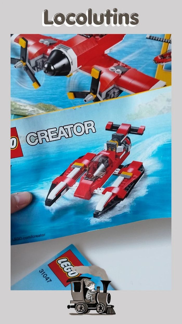 🚂 L'avion à hélices Lego Creator 31047 - photo numéro 6