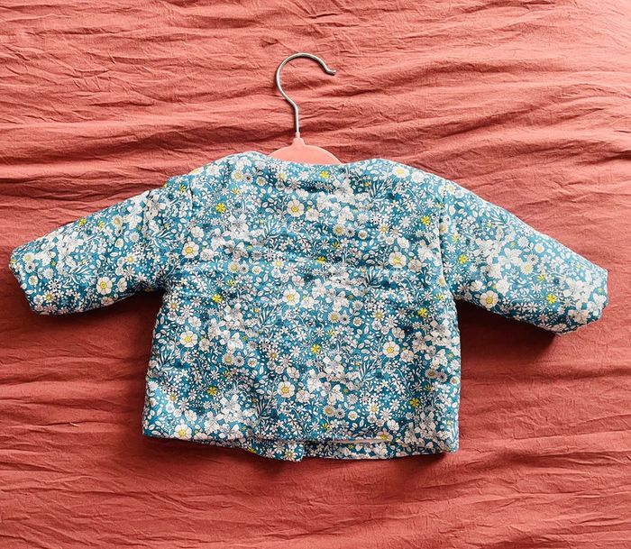 Jacadi 3 mois – Gilet + combinaison col Liberty – Excellent état - photo numéro 5
