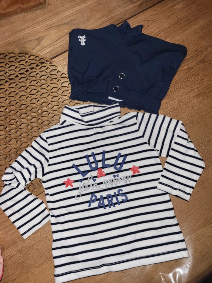 Ensemble lulu castagnette 18mois