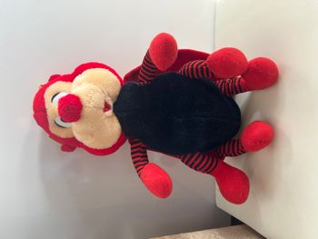 Peluche coccinelle vintage 