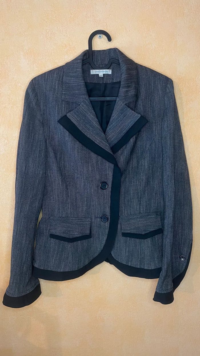 Blazer gris Jacqueline Riu taille 36
