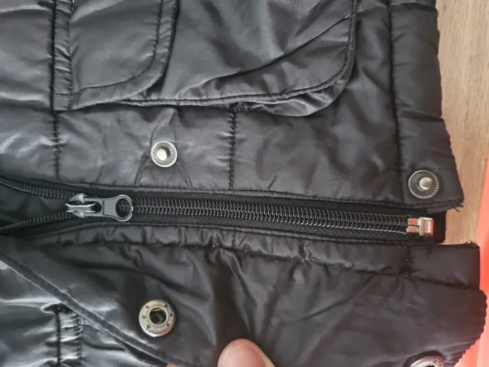 Doudoune /manteau noir taille 5 ans - photo numéro 7