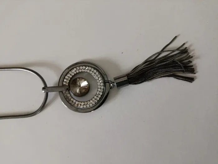 Pendentif métal argenté - photo numéro 3