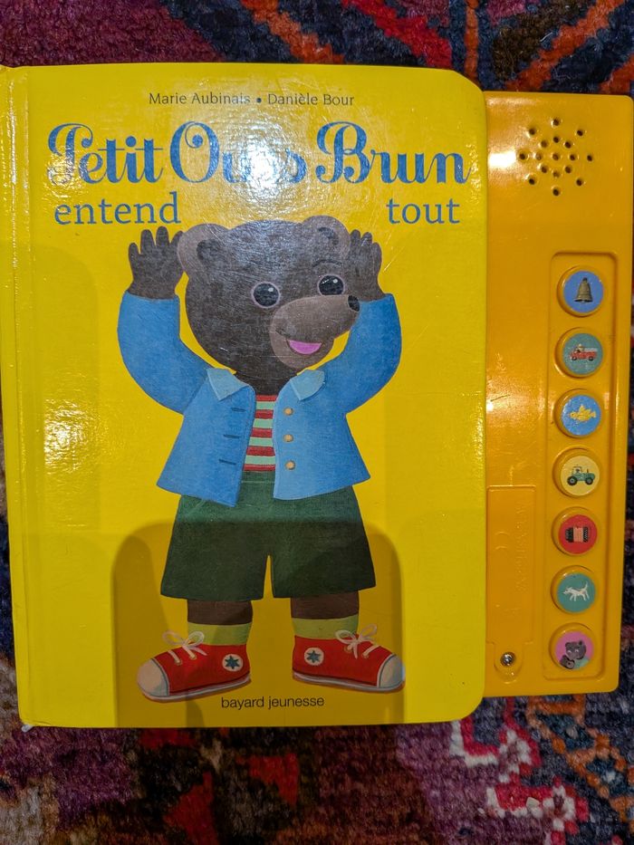 Lot de 3 livres musicaux et 1 livre Petit Ours Brun - photo numéro 4