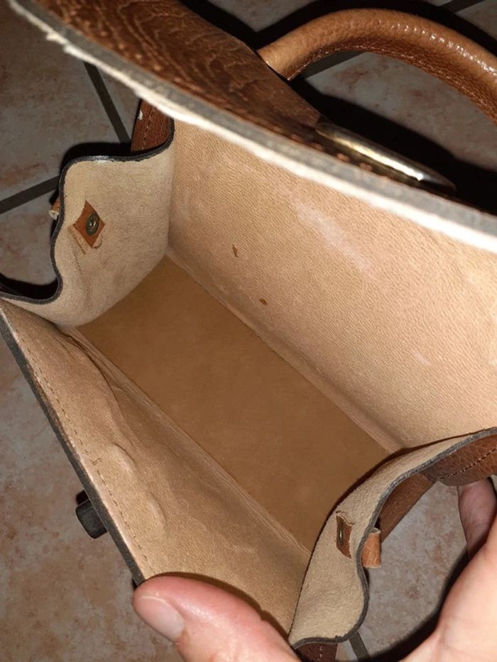 Petit sac à main en cuir - photo numéro 2