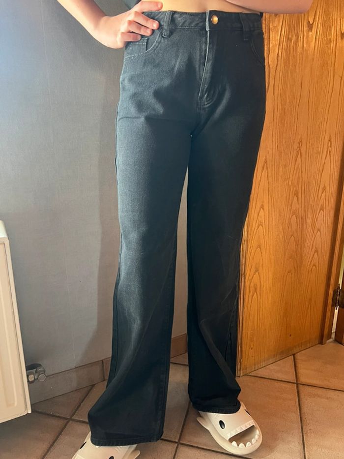 Jeans large noir