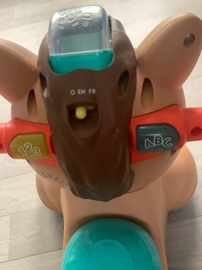 Cheval enfant à pousser et s’asseoir dessus - photo numéro 2