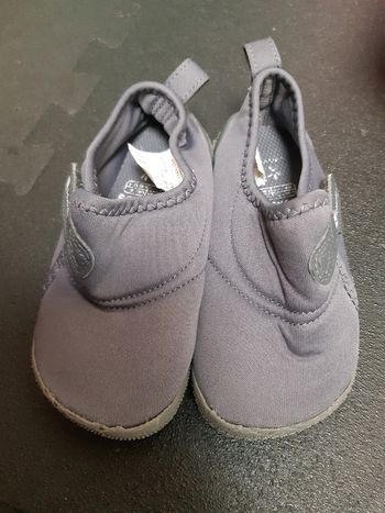 Chaussons domyos gris bébé gym 25 mixte