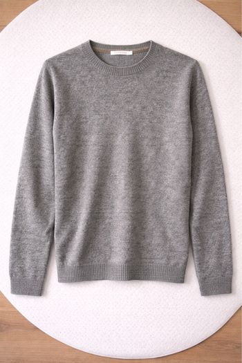 Pull gris Monoprix Kids 100% laine – 14 ans (peut convenir XS)