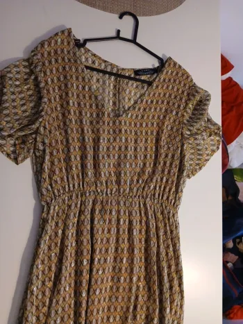 Robe longue type bohème