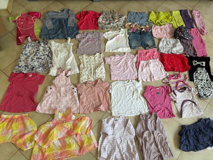 Lot vêtements fille 12 mois
