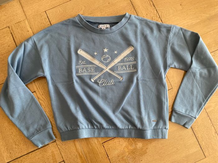 Creeks sweat S bleu clair
