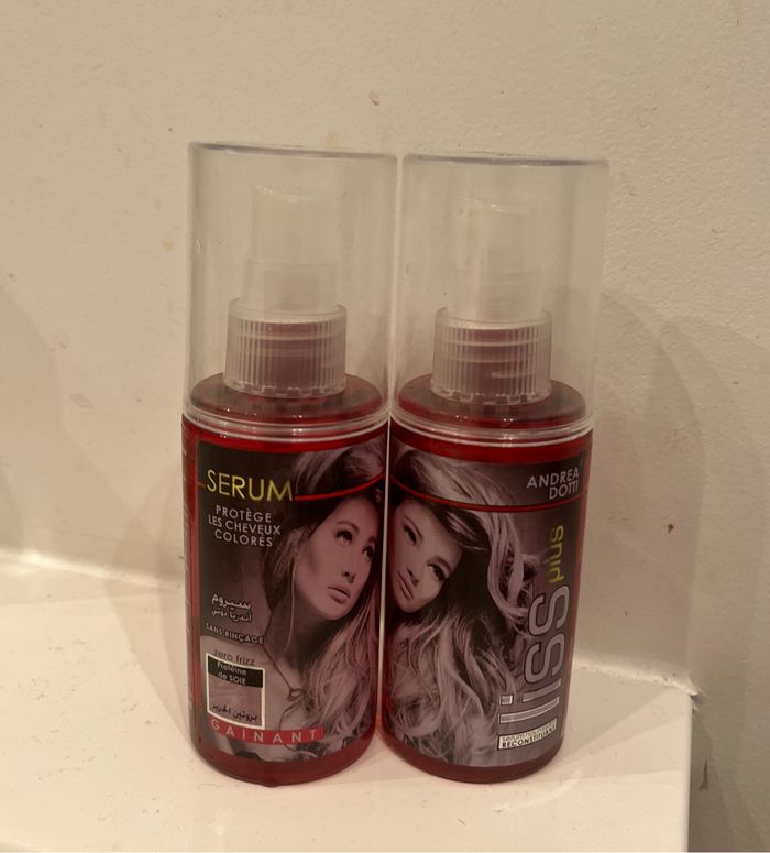 Lot de 2 sérum Andrea Dotti Liss Plus Gainant