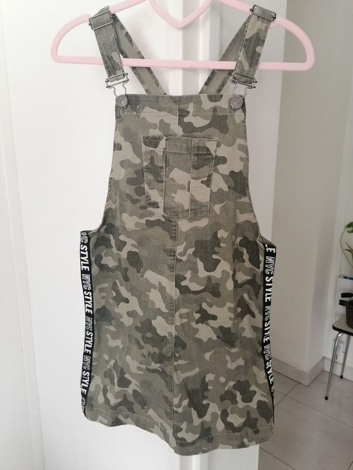 Robe salopette camouflage
