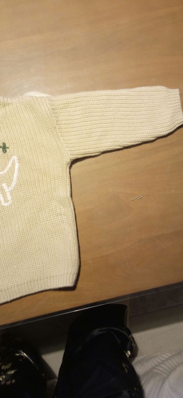 pull bébé motif dinausore ( 24/36 mois) - photo numéro 6