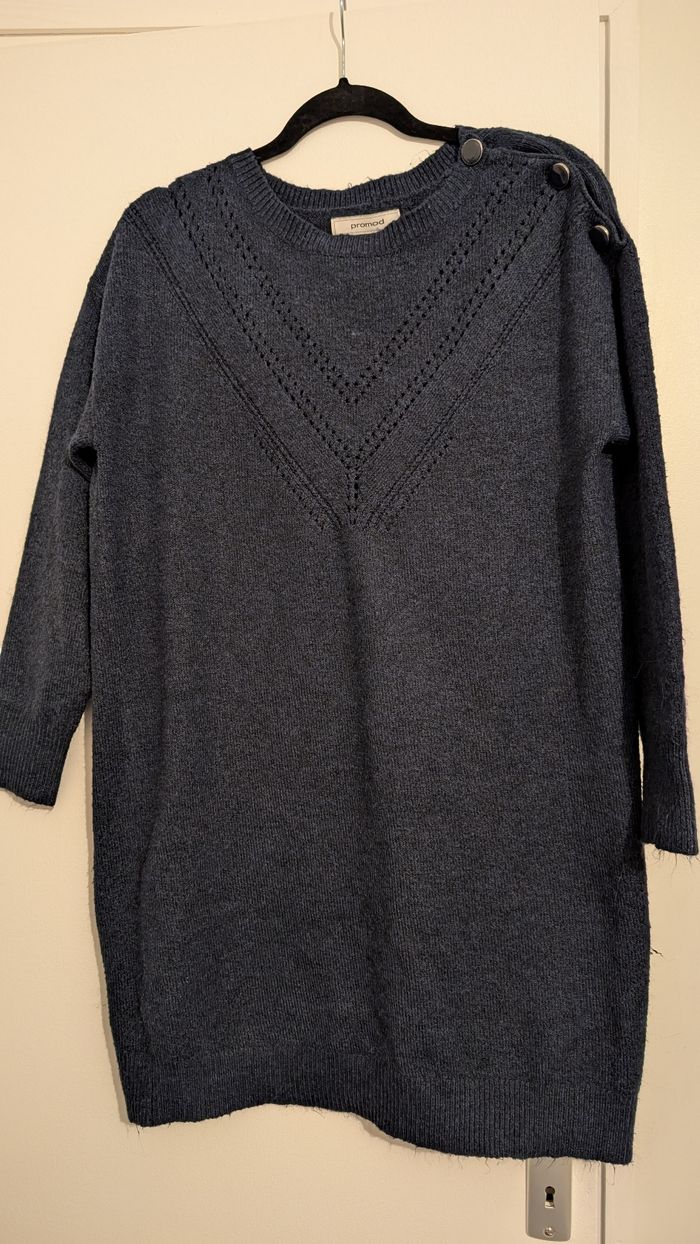 Robe pull boutonnée - photo numéro 6