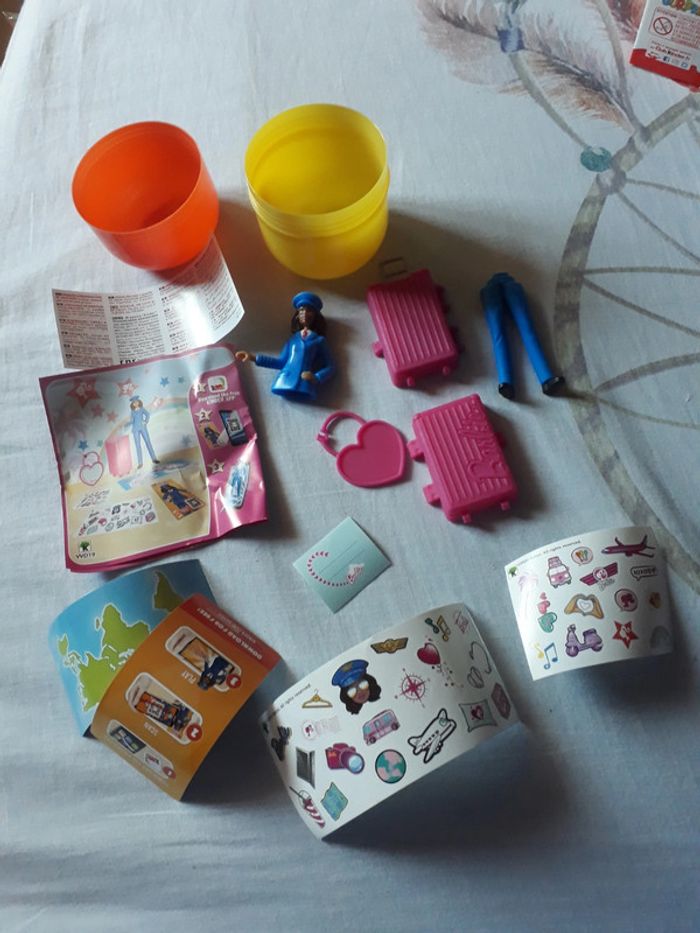 Figurine kinder Suprise Barbie + BPZ - VVD19