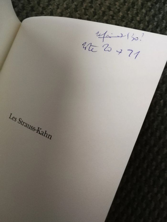 Les Strauss-Kahn, éditions Albin Michel - photo numéro 4