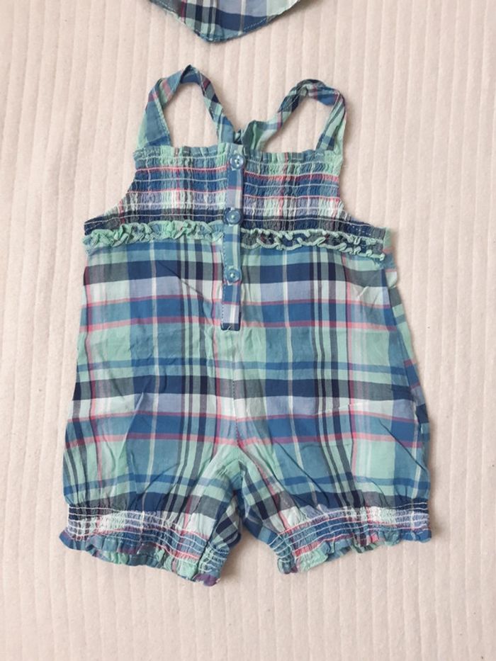 Combishort à bretelles Vertbaudet 6 mois - photo numéro 2