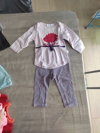 Ensemble bébé fille 12 mois