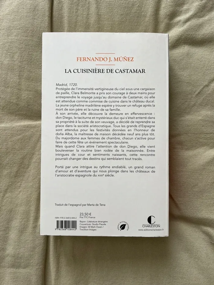 Livre la cuisinière de Castamar - photo numéro 2