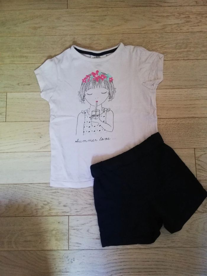 Pyjama short fille 6 ans pyjashort