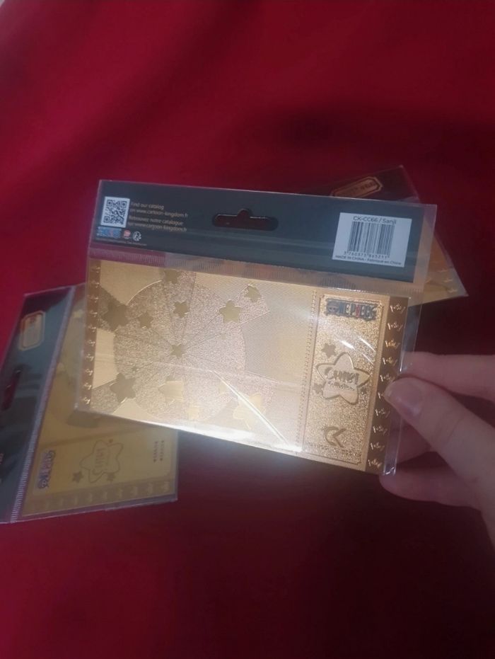 Billet d'or sanji one piece - photo numéro 3