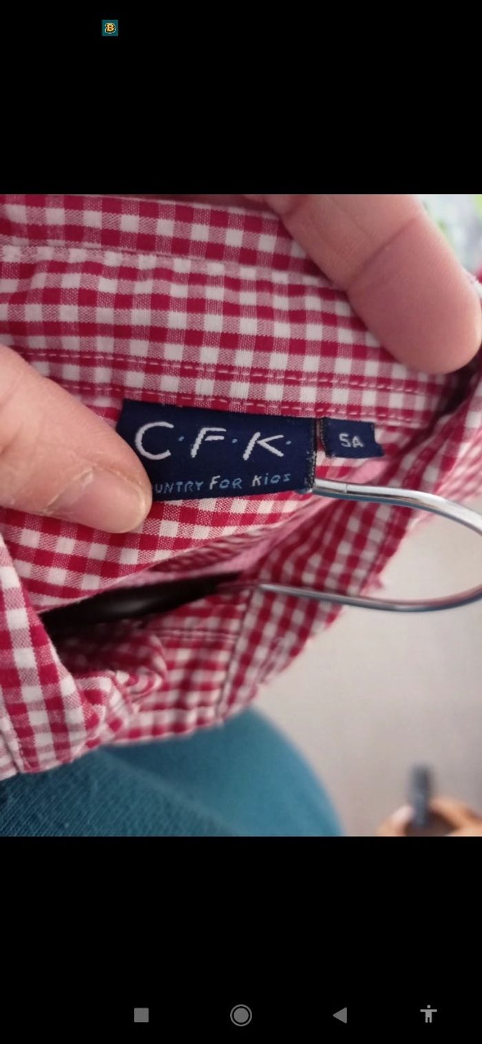 Chemisette à carreaux - photo numéro 3