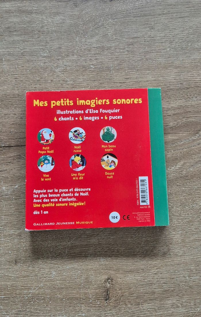 Livre sonore Mes chants de Noël - photo numéro 8