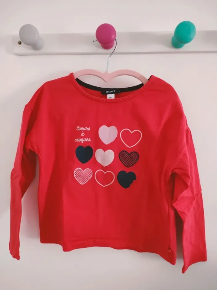 T shirt manches longues Okaïdi