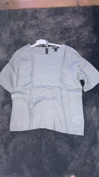 Tee shirt femme lin