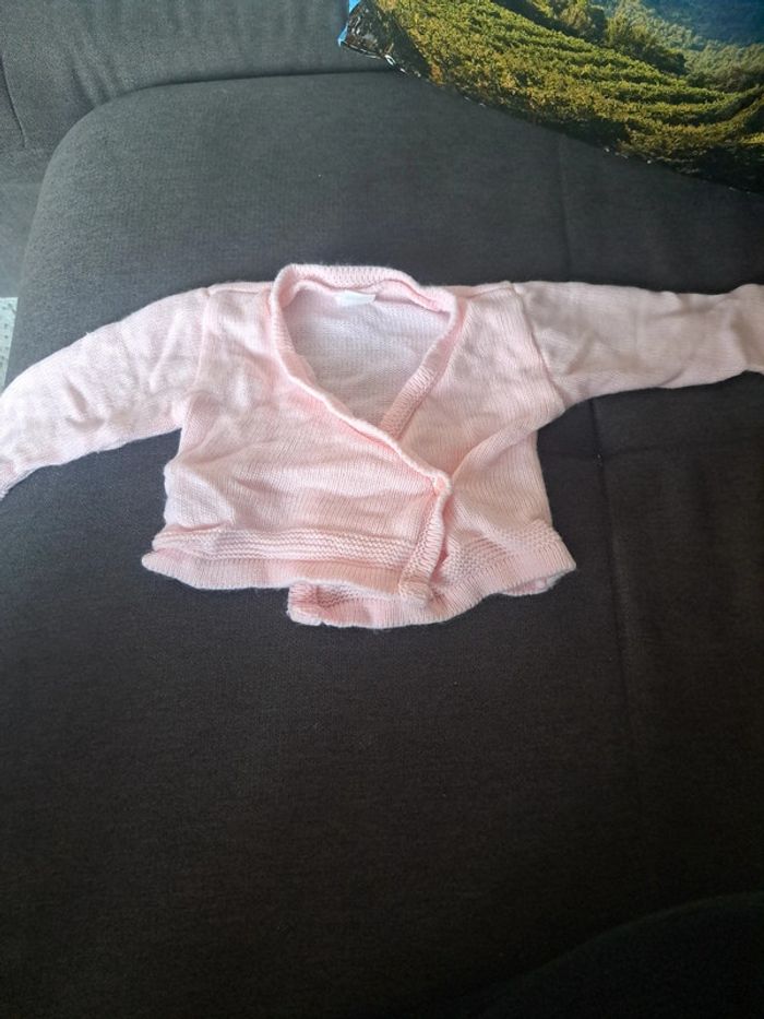 Gilet cache cœur 1 mois