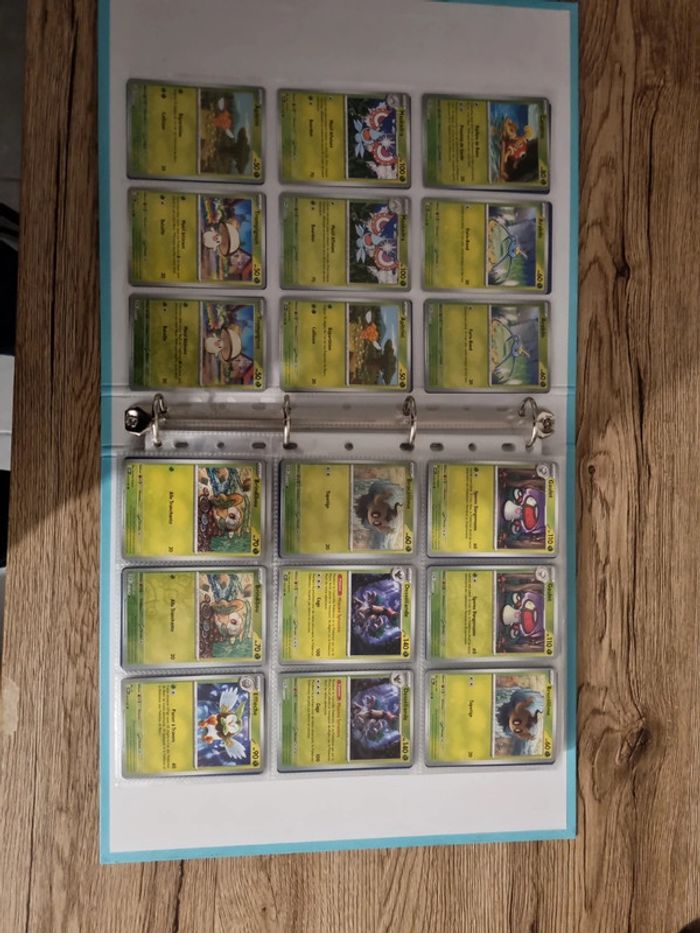 Carte pokémon ev3 flammes obsidiennes commune reverse et holo - photo numéro 2
