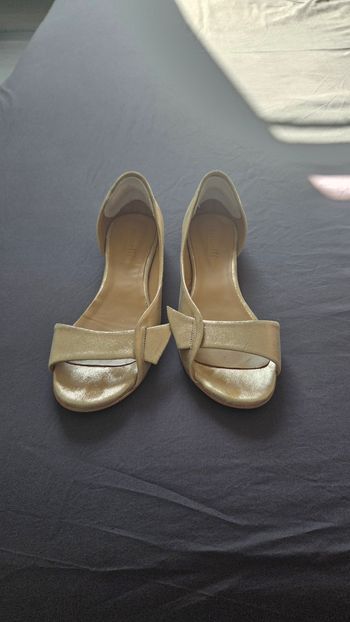 Ballerine dorée Minelli