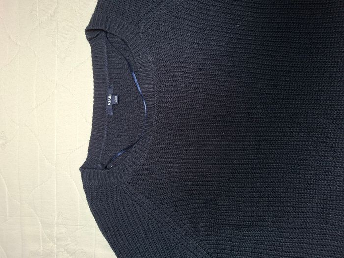 Robe pull type laine marine Kiabi Taille L - photo numéro 4