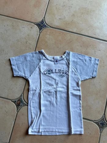 Teeshirt manches courtes petit bateau garçon 8 ans