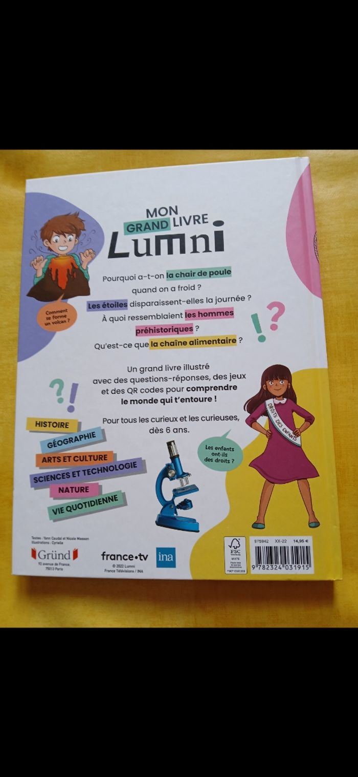 Livre mon grand livre lumni de 6 ans - photo numéro 3