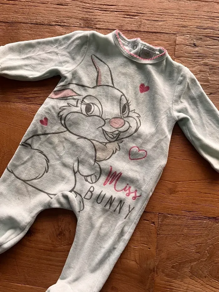 Pyjama Miss Bunny 6 mois - photo numéro 2