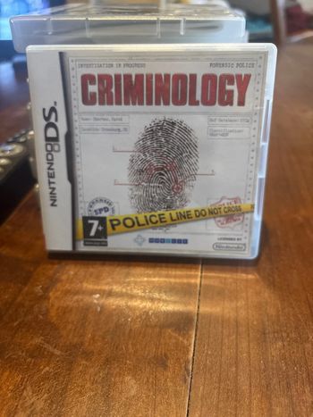 Jeu ds criminology pegi7