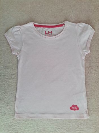 T-shirt manches courtes 6 ans rose clair La Halle