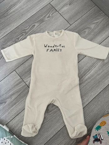 Pyjama velours Kiabi