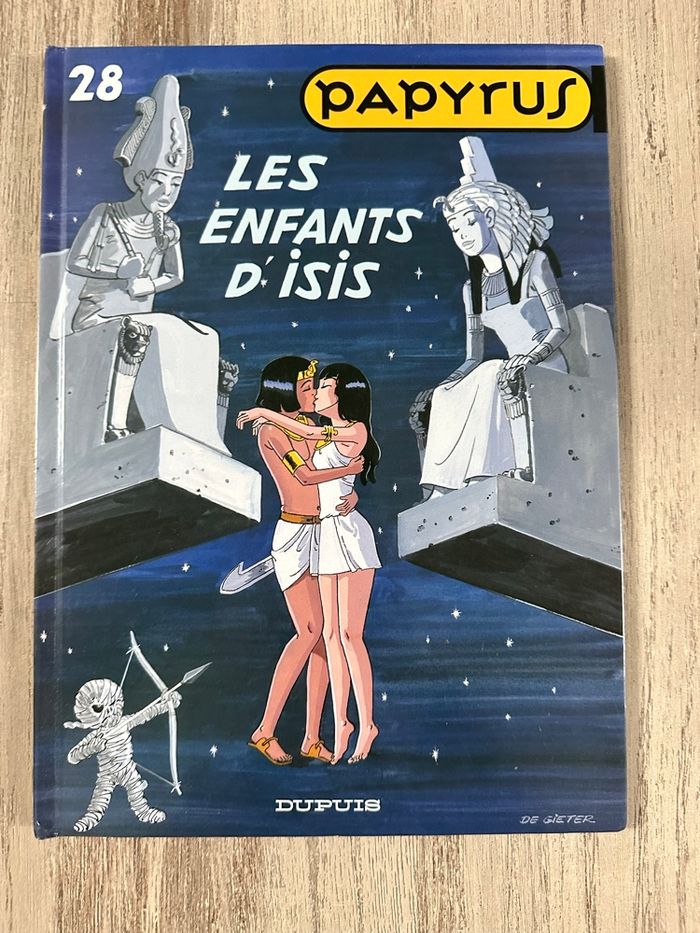 Livre Papyrus « Les enfants d’Isis »