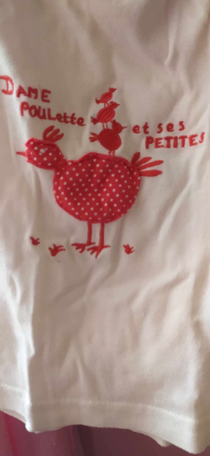 Lot de 4 hauts  ( tshirt, debardeur) fille18 mois - photo numéro 6