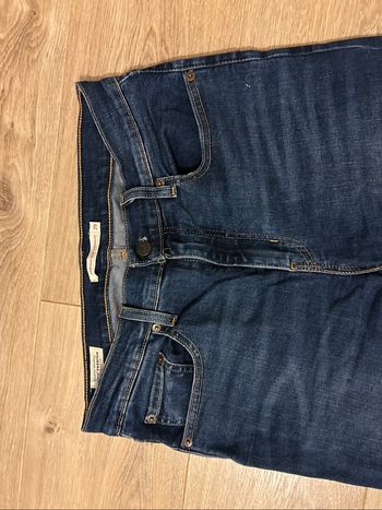 Jean LEVIS 724 Taille haute Droit Bleu foncé